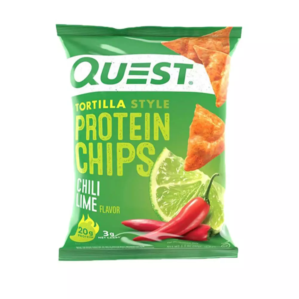 Quest Nutrition Tortilla Style Protein Chips 32g Chili lime