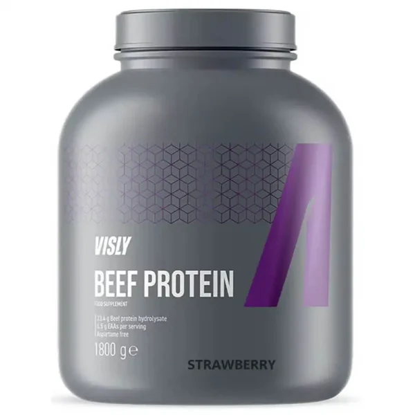 Visly Beef Protein Strawberry 1800g 60 Servings