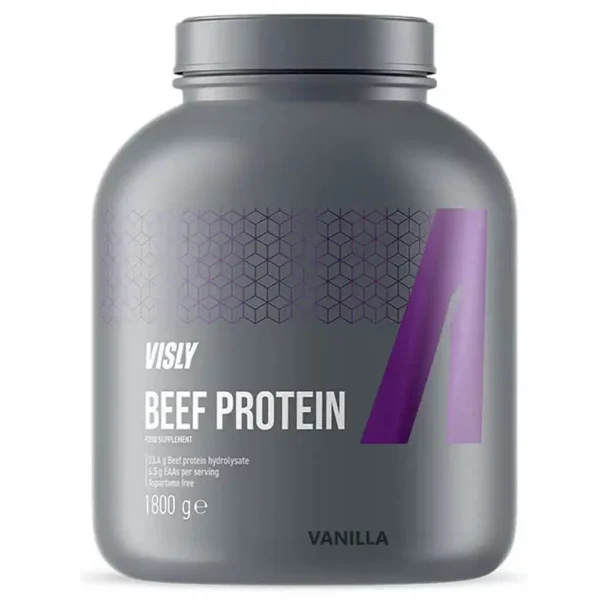 Visly Beef Protein Vanilla 1800g 60 Servings
