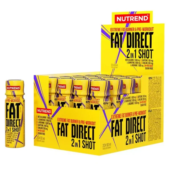 Nutrend Fat Direct 2 in 1 Shot 20 x 60ml