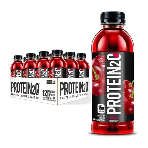 Protein2O Infused Water Wild Cherry 500ml Pack of 12