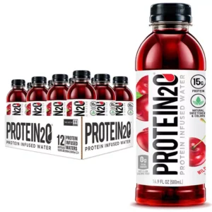Protein2O Infused Water Wild Cherry 500ml Pack of 12
