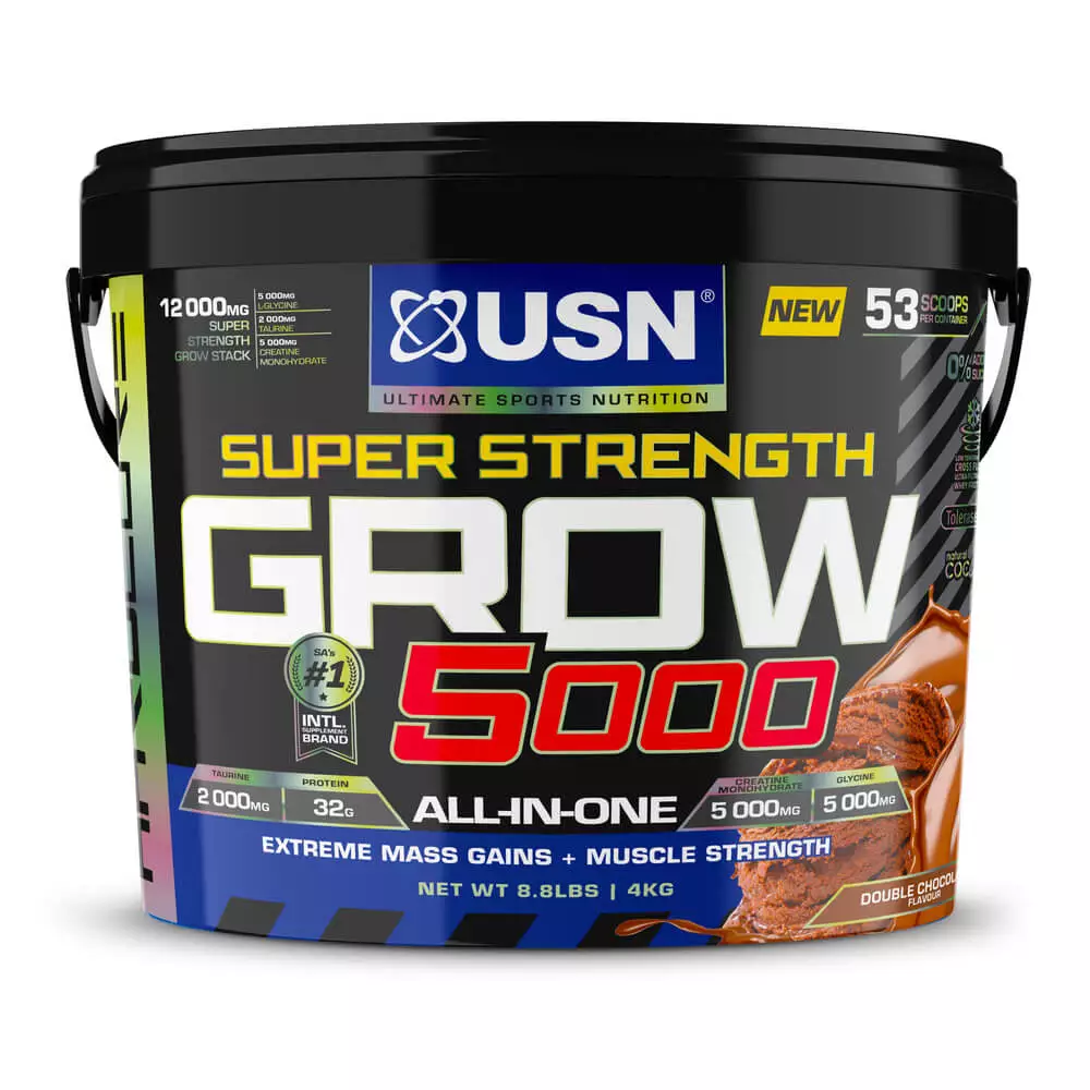 USN-Super-Strength-Grow-5000-4kg-Double-Chocolate-53 Servings