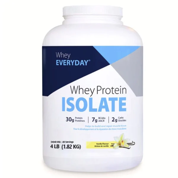 Whey Everyday Whey Protein Isolate Vanilla 4lb 1.82kg