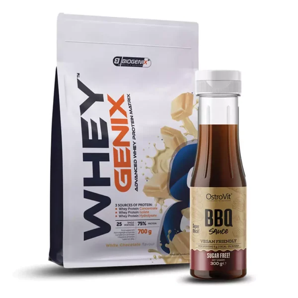 Biogenix Whey Genix 700g + Free Ostrovit BBQ Sauce