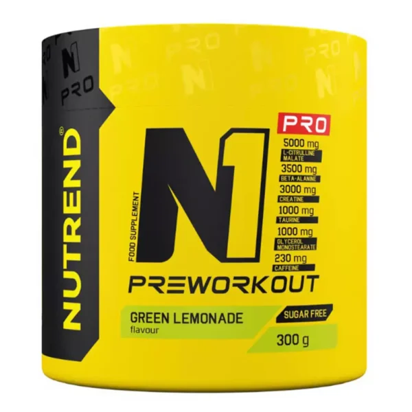 Nutrend N1 Pro Prework Out 300G Green Lemonade