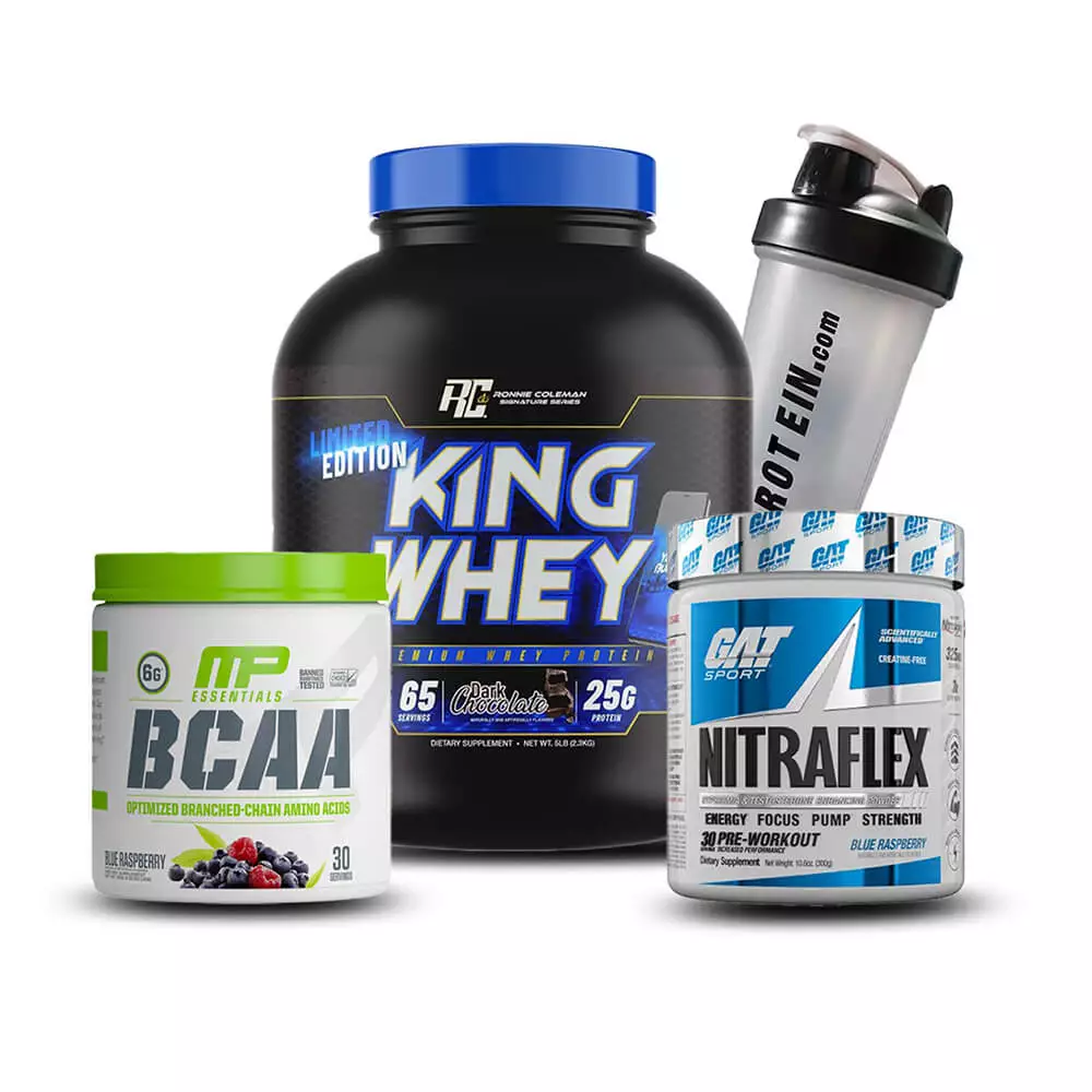Fitness Power Trio RC King And BCAA With Pre-Workout
