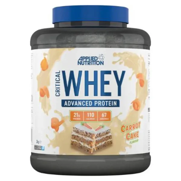 Applied Nutrition Critical Whey Protein Carrot Cake 67 Servings 2kg
