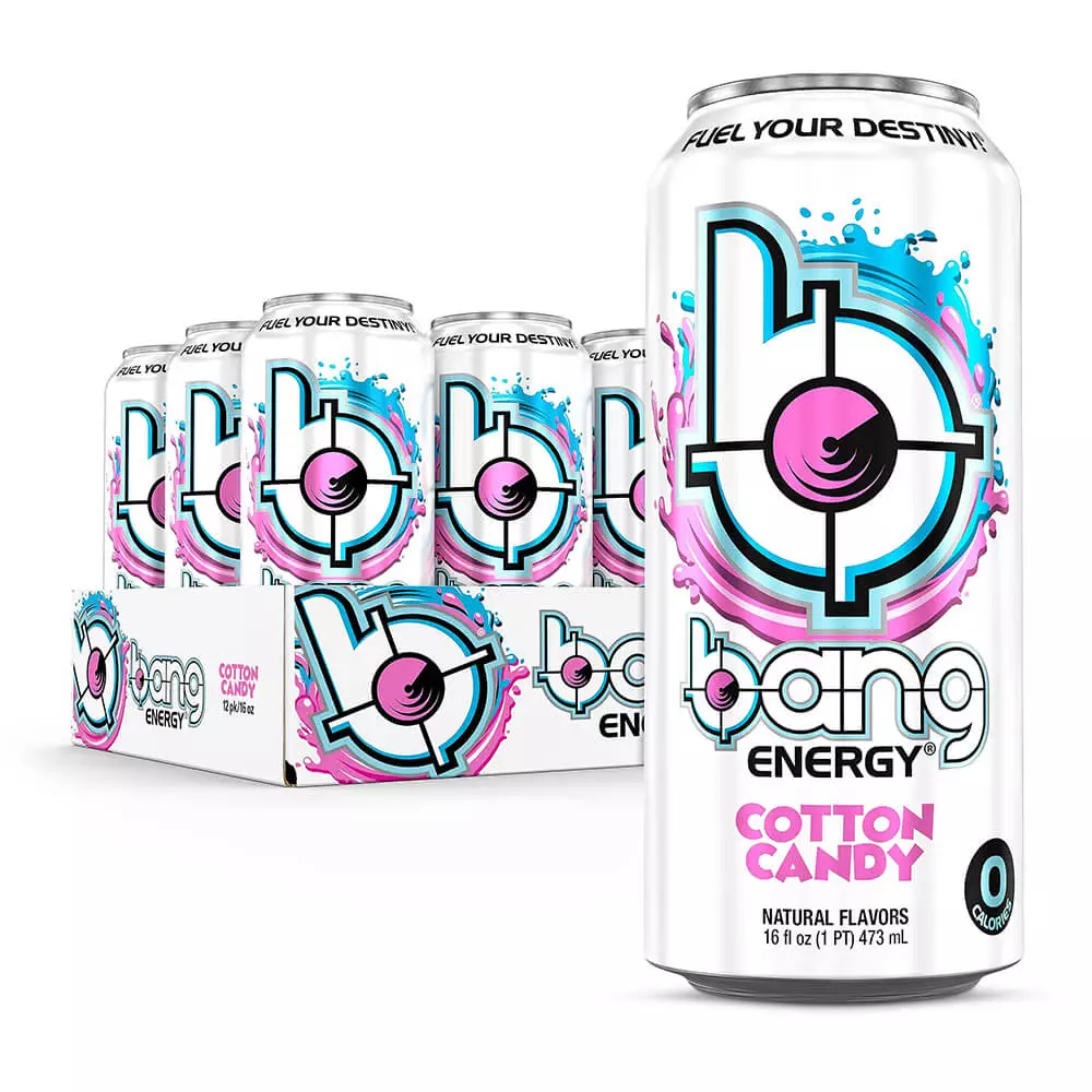 Bang Energy Drinks 473ml Cotton Candy