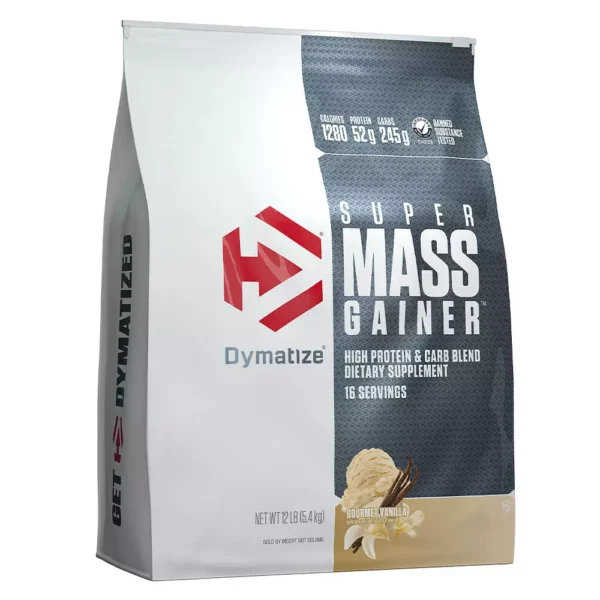 DYMATIZE SUPER MASS GAINER 12LB VANILLA