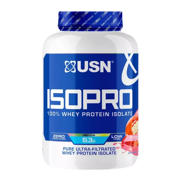 ISOPRO 100% Whey Protein Isolate Strawebbry (1.8kg)