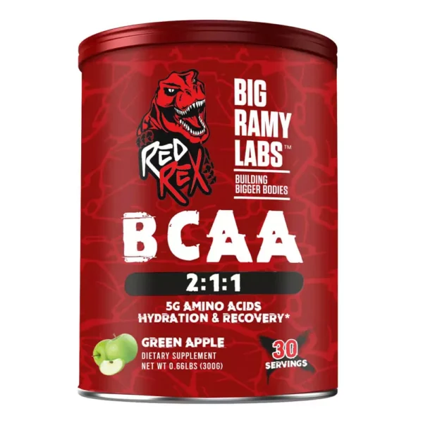 Red Rex BCAA 2:1:1 Green Apple: 30 Servings, 300g