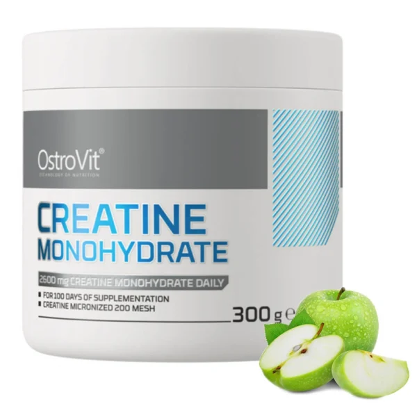 Ostrovit Creatine Monohydrate 300g Green Apple