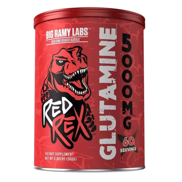 Red Rex Big Ramy Labs Glutamine 5000mg 60 Servings 300g