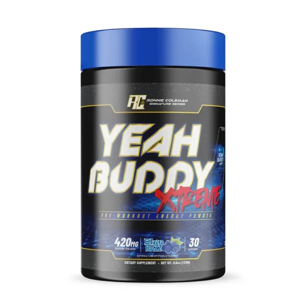 Ronnie Coleman, Yeah buddy Xtreme, Blue Razz, 129g, 30S