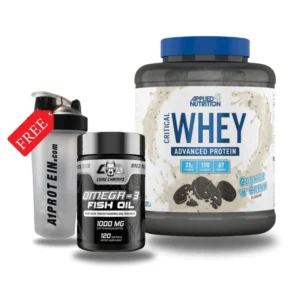 applied nutrition whey advanced and omega fish oil