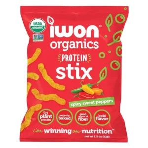 Iwon Organics Protein Stix: Snack Bold, Snack Protein-Packed