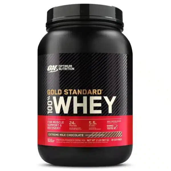 ON Gold Standard 100% Whey 29 Ser Milk Chocolate 2LB