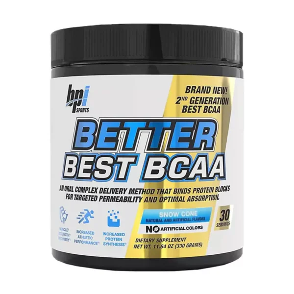 bpi Better Best BCAA 30 Servings Snow Cone 330g