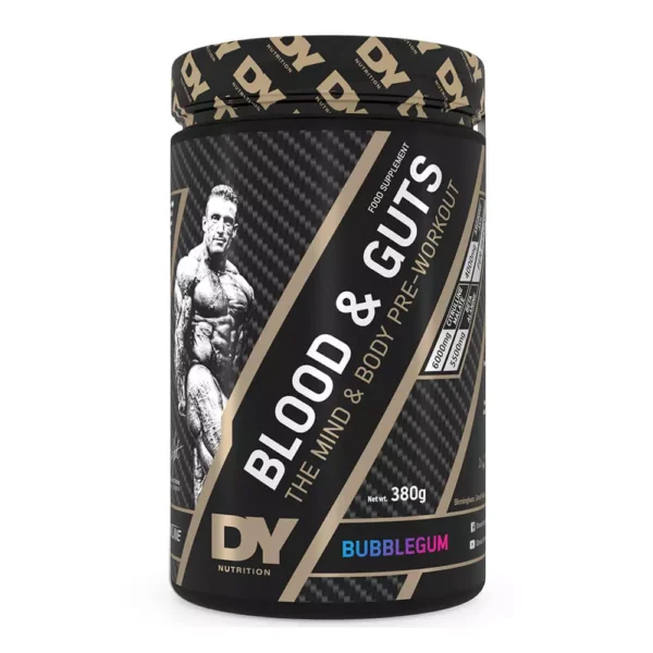 DY Blood and Guts Pre-Workout 20 Servings Bubblegum 380g