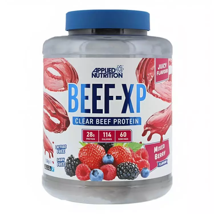 APPLIED NUTRITION BEEF-XP Clear Beef Protein 60 Servings MIxed Berry 1.8kg