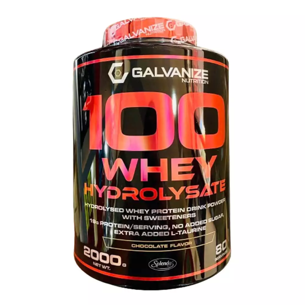 GALVANIZE NUTRITION 100 Whey Hydrolysate 80 Servings Chocolate 2kg