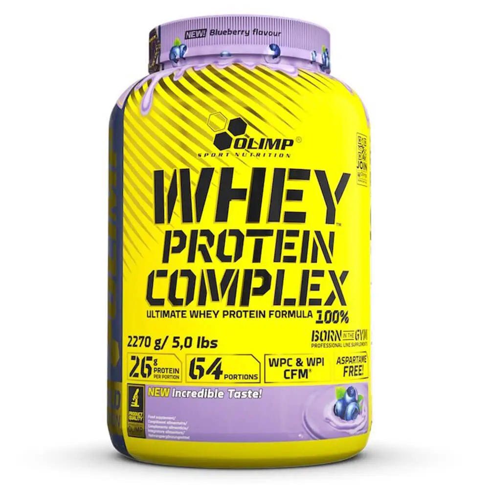 Olimp Whey Protein Complex, Blueberry Flavor, 2270g