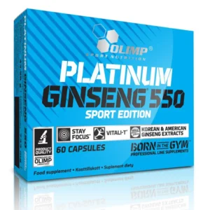 Olimp Platinum Ginseng 550 Sports Edition, 60 Capsules, 80g