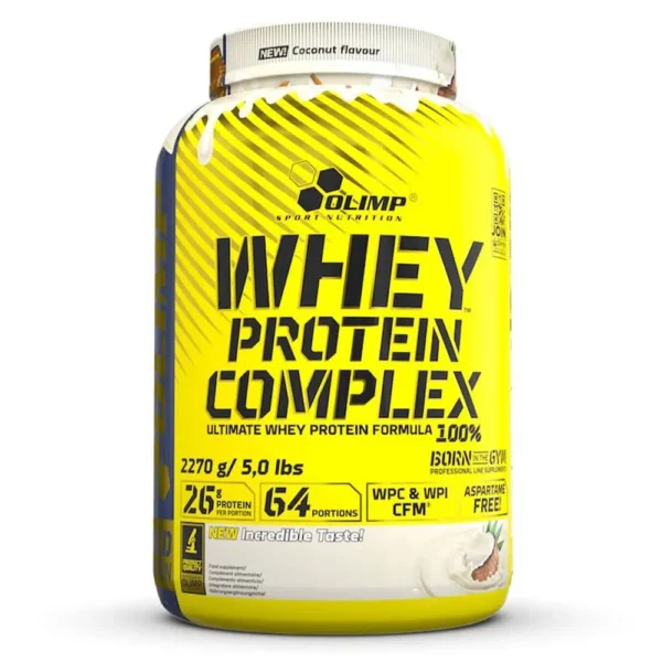 Olimp Whey Protein Complex, Coconut Flavor, 2270g, 64 Serving