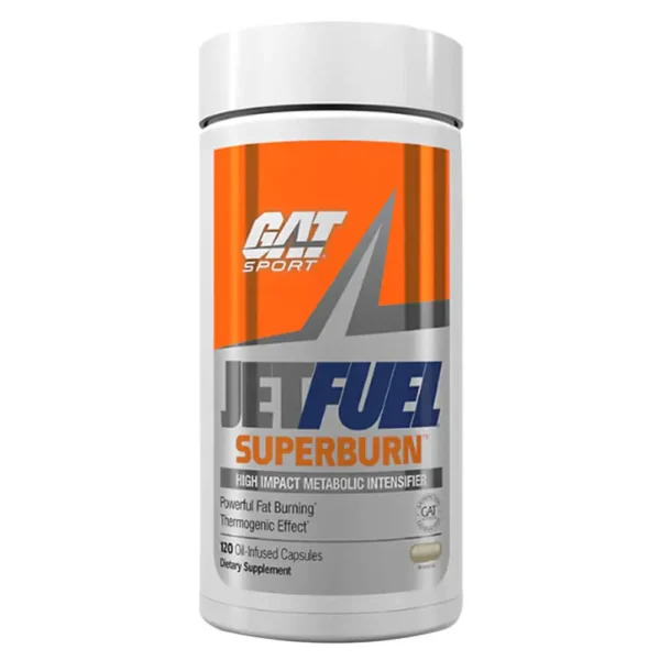 GAT Jet Fuel Superburn 40 Servings 120 Capsules