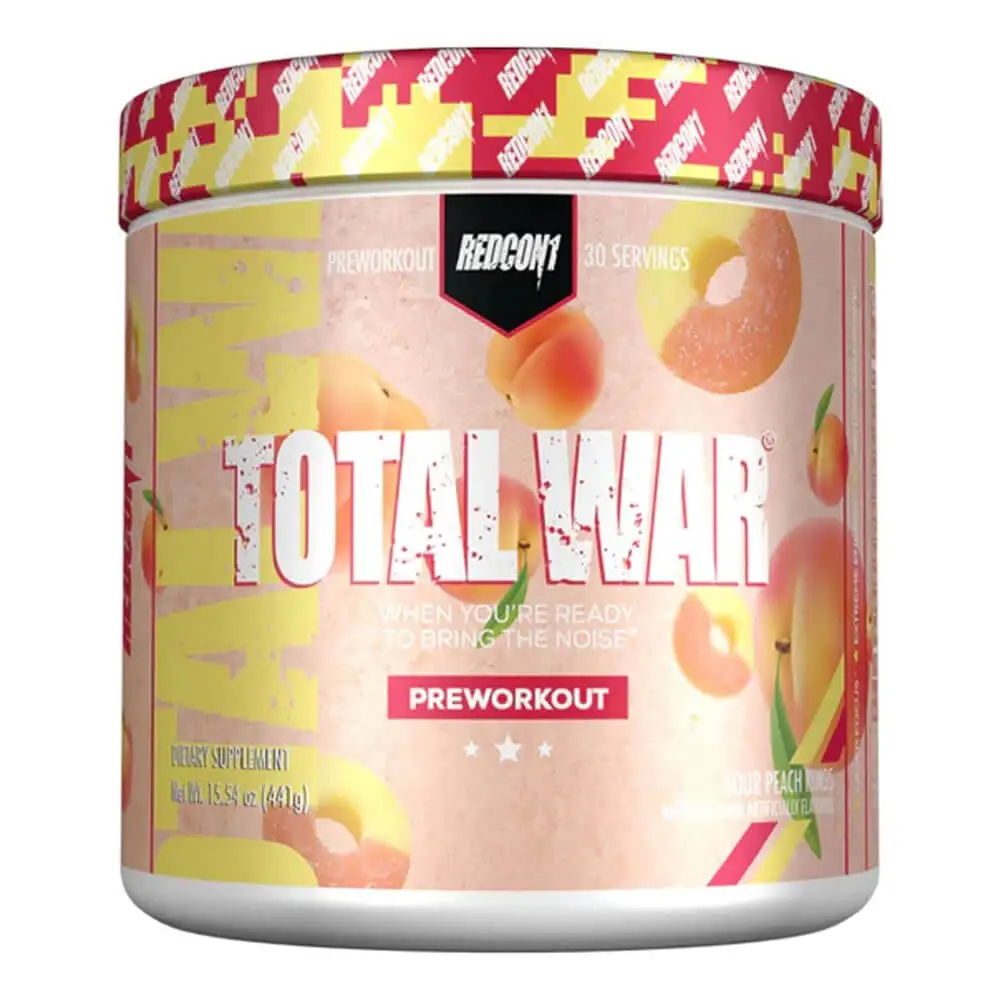 REDCON1 Total War Pre-workout 30 Servings Sour Peace Rings 450g