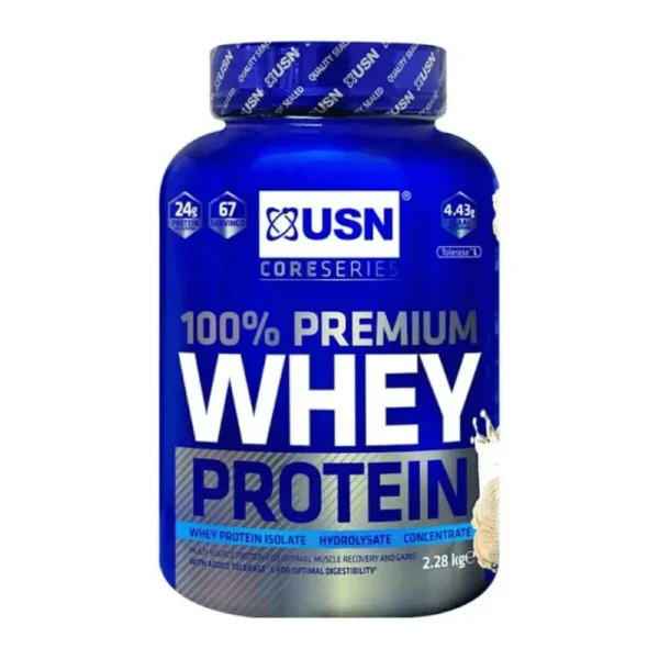 USN 100% Premium Whey Protein 2.28 Kg, vanilla