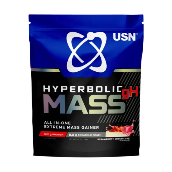 USN Hyperbolic Mass Gainer 2kg, Strawberry