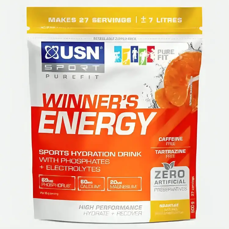 USN Winners Energy Sports Hydration Drink 500g