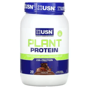 USN Plant Protein, Chocolate Flavor, 666g, 20 Serving