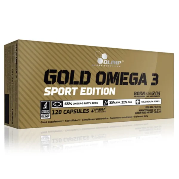 Olimp Gold Omega 3 Sport Edition, 120 Capsules