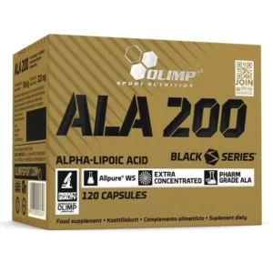 Olimp ALA 200, Alpha Lipoic Acid, 120 Capsules