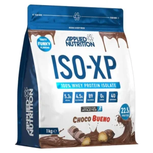Applied Nutrition ISO-XP Whey Protein Isolate, Choco Bueno Flavor, 1kg, 40 Serving