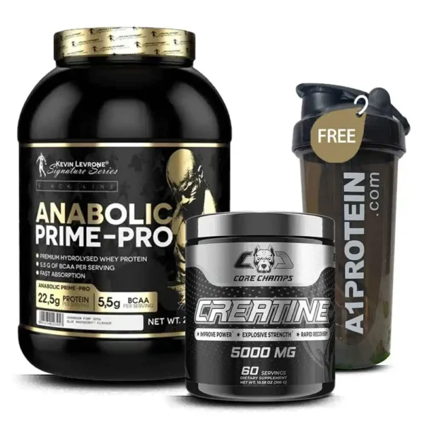 anabolic prime pro with creatin shaker