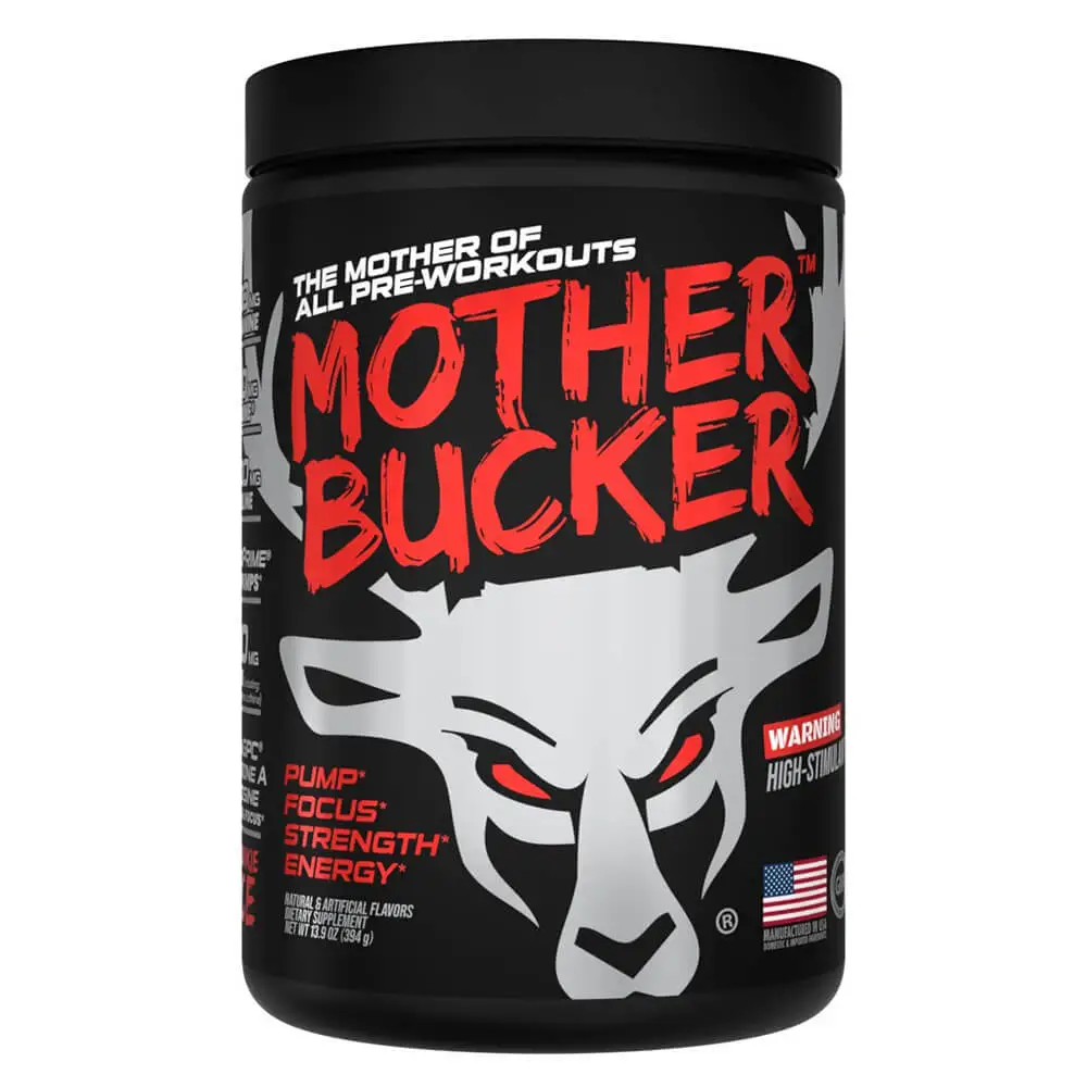 mother bucker the mother of all pre workout gym junkie juice