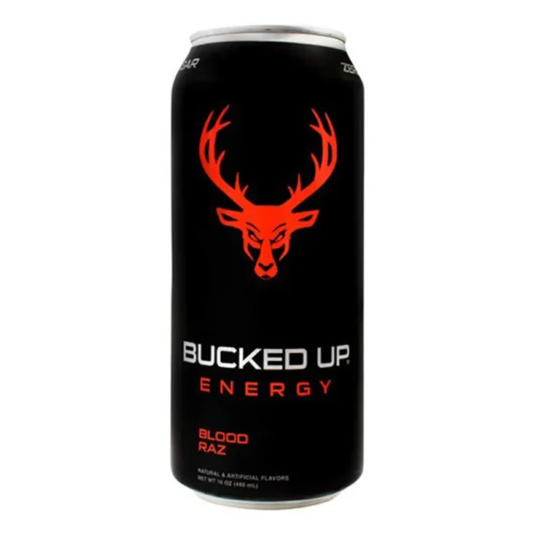 Bucked Up RTD Energy Drink 473 ml, blood raz