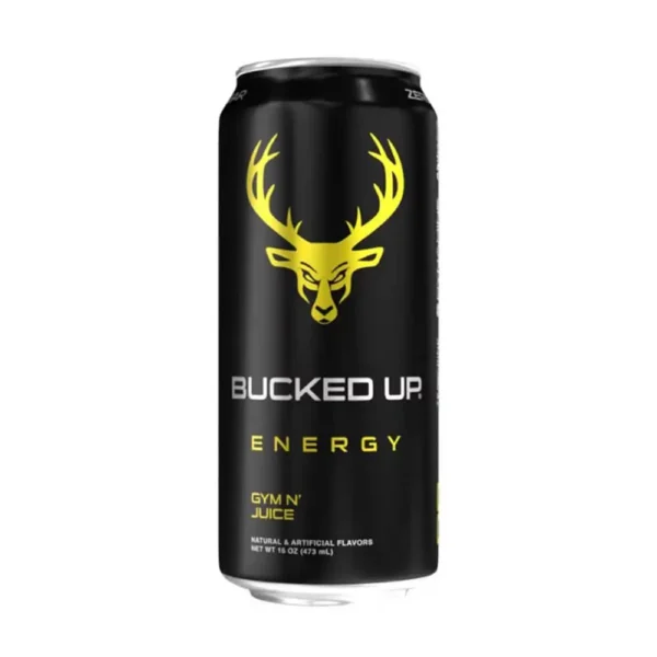Bucked Up RTD Energy Drink 473 ml, gym n juice