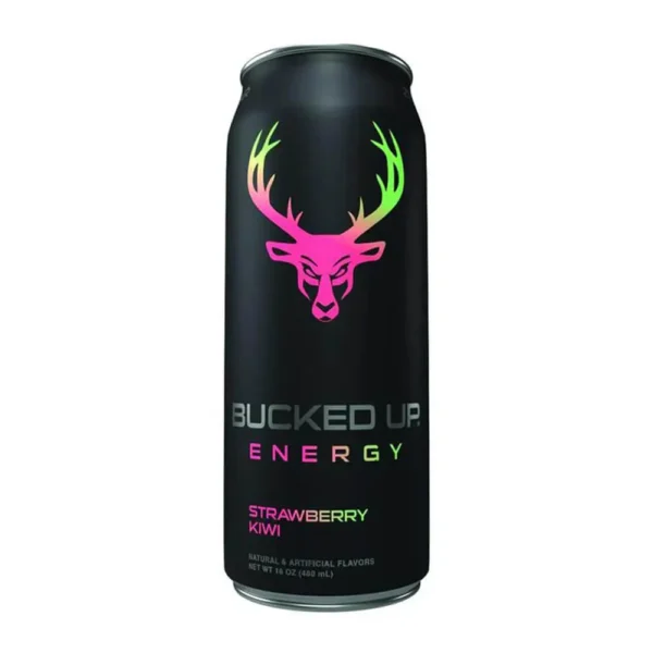 Bucked Up RTD Energy Drink 473 ml, strawberry kiwi,