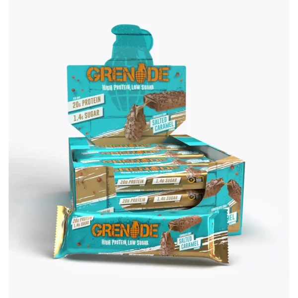 Grenade protein bar, 1 box, saled caramel