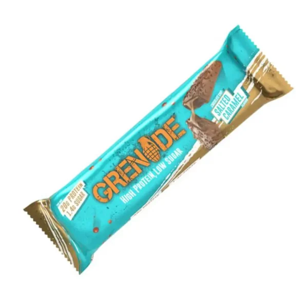 Grenade protein bar, salted caramel
