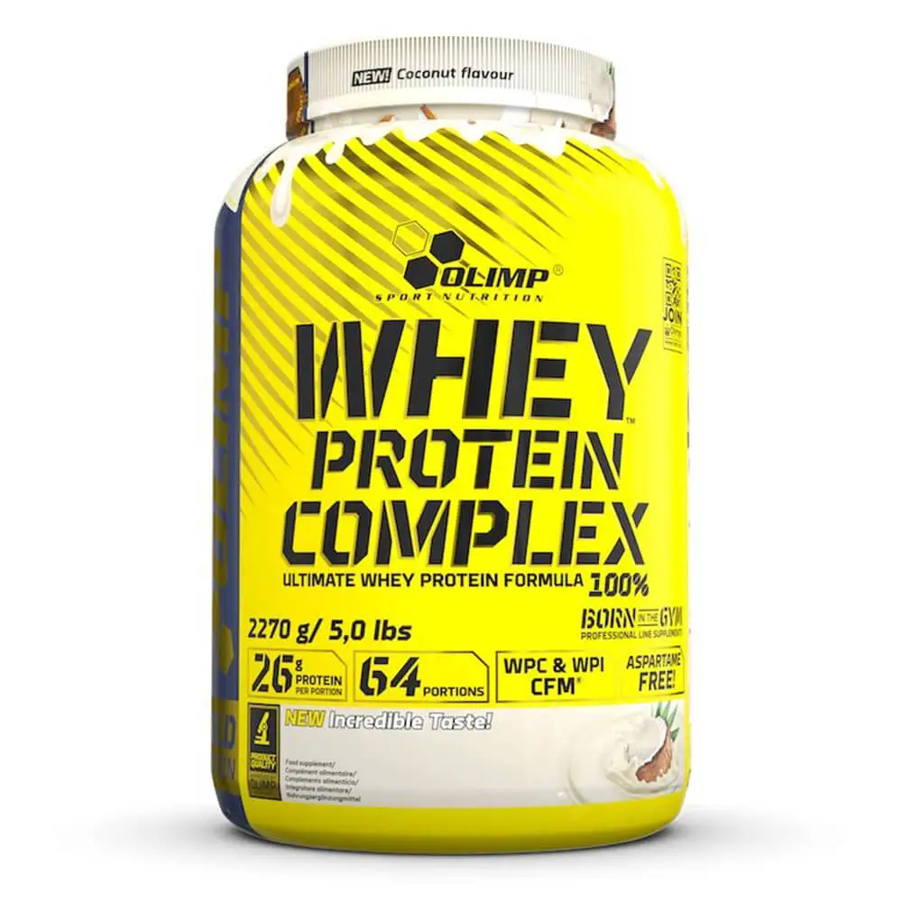 Olimp whey protein complex, coconut flavour, 5lbs