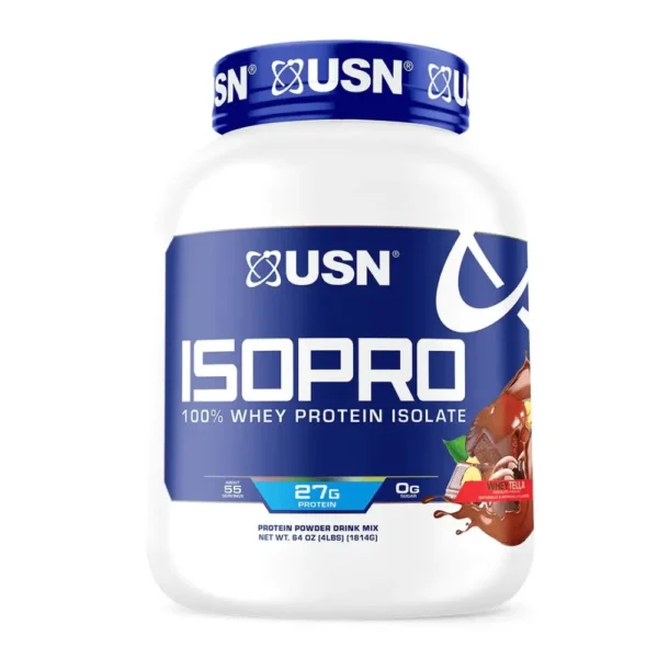 USN ISO PRO 100% Whey Protein Isolate (1.8kg), wheytella
