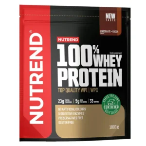 100% Whey Protein 1000g, Chocolate + Cocoa