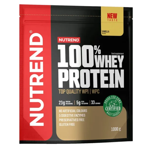 100% Whey Protein 1000g, Vanilla