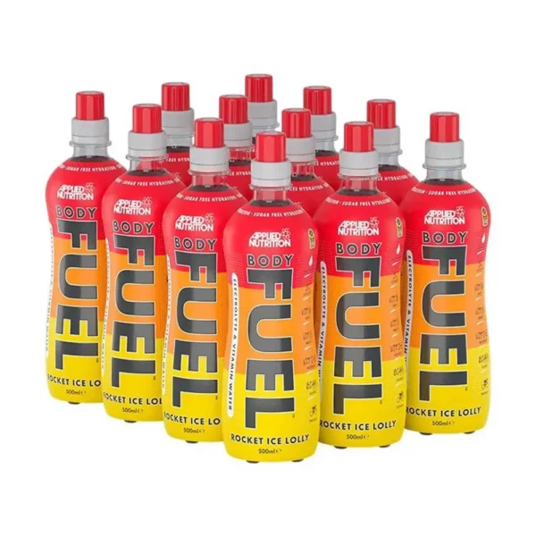Applied Nutrition Body Fuel Drink 500ml, Rocket Ice Lolly, Pack of 12